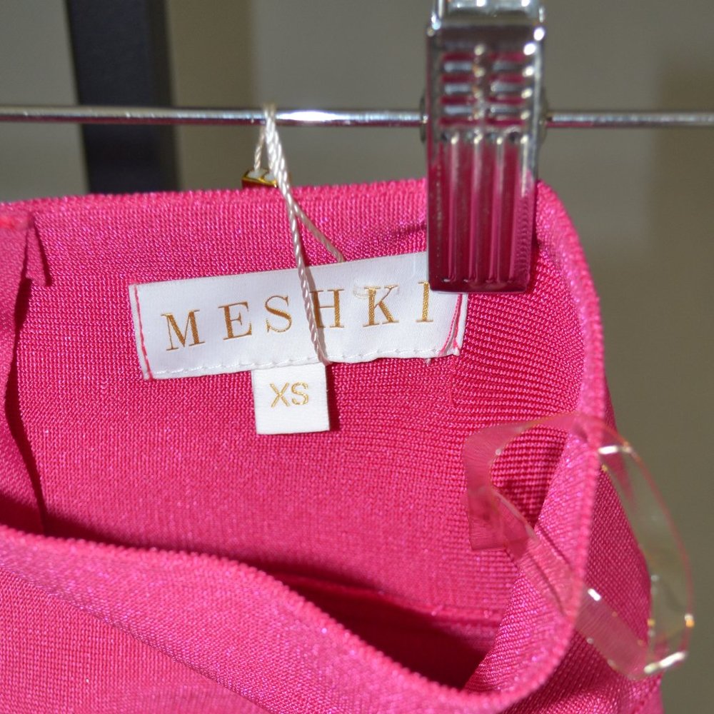 (NWT) MESHKI TWO PIECE PINK FLEXIBLE PANTS SET SIZE XS - Picture 6 of 8